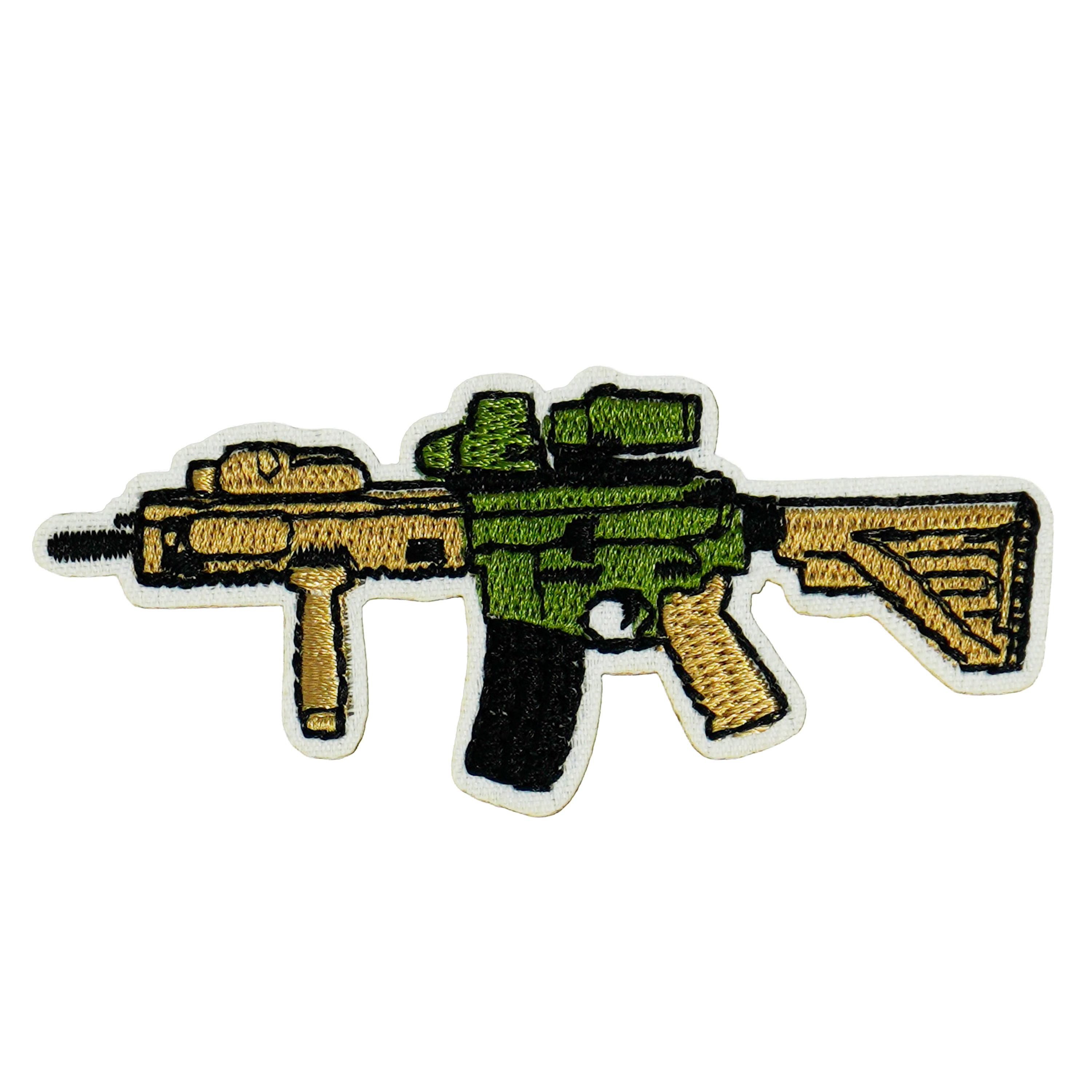 Parche Termoadhesivo de Rifle Carabina AR-15/M4 (8 x 3.2cm) Imagen principal del producto