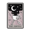 The Coffee Tarot Card Enamel Lapel Pin Badge