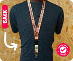Medieval Tapestry Bayeux Historical Lanyard