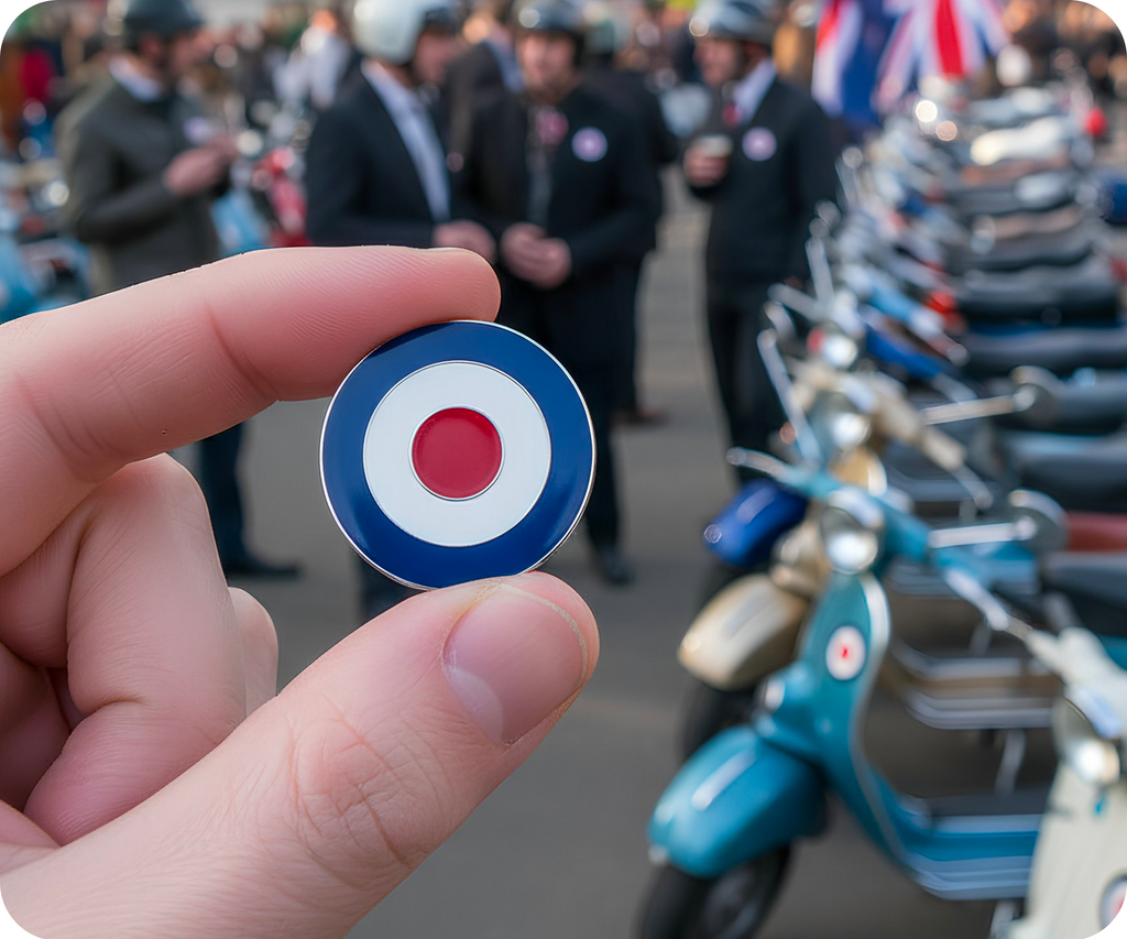 RAF MOD Target Pin Badge
