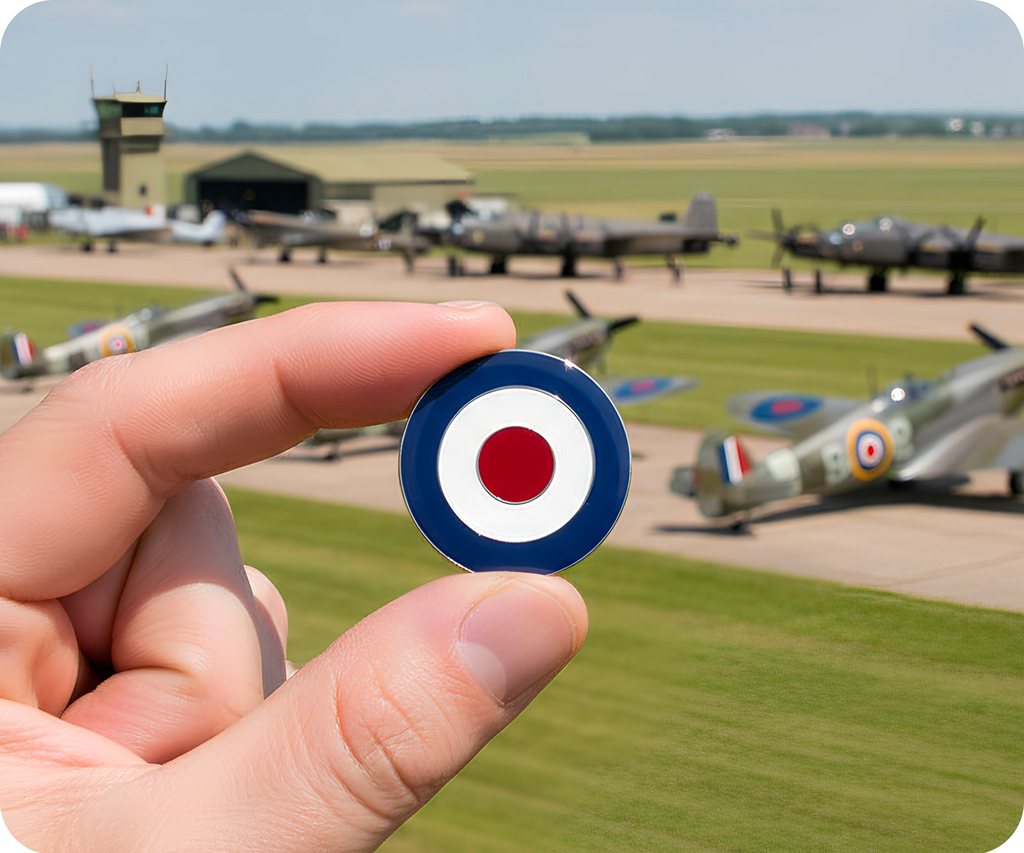 RAF MOD Target Pin Badge