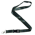 Highland Scottish Tartan Green Lanyard