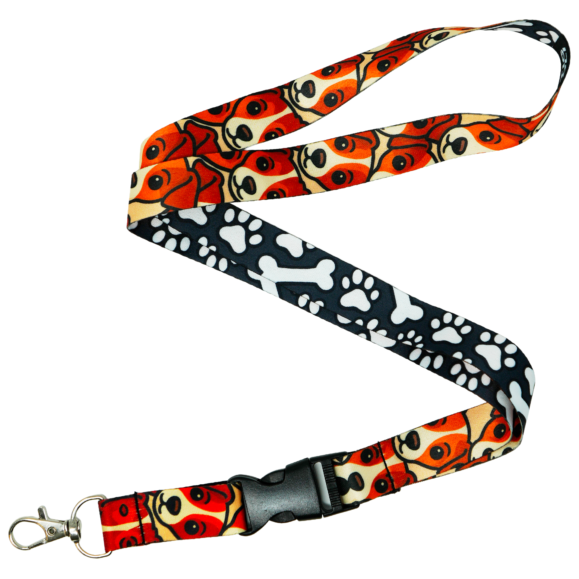 Yorkshire Terrier Puppy Dog Paws Lanyard Main image