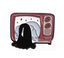Ring Horror Television Pin Badge