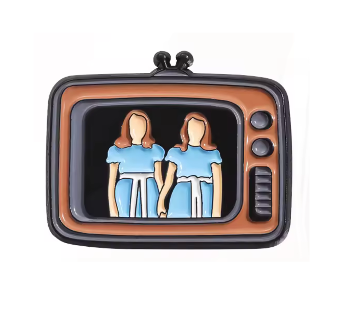 Insignia de pin de televisión: Gemelos del terror Imagen principal del producto
