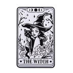 The Witch Tarot Card Enamel Lapel Pin Badge