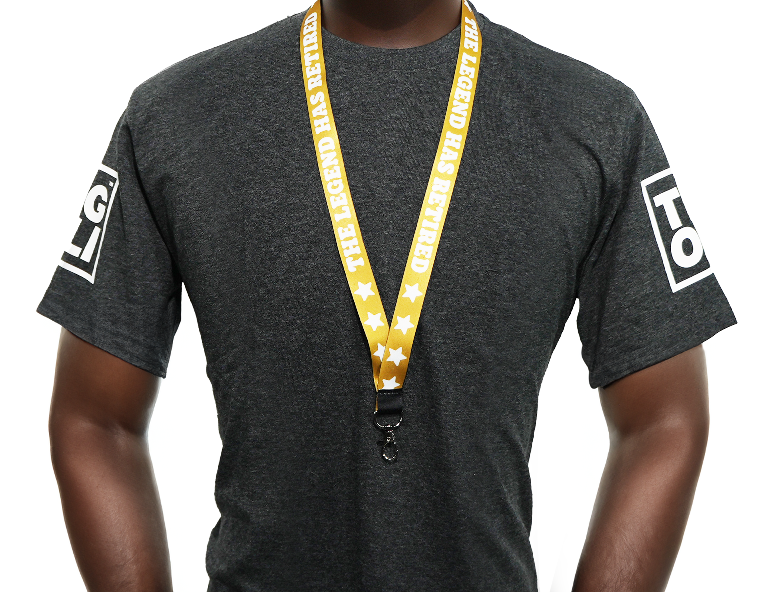 The Legend Has Retired Lanyard Secondary image