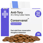 Anti-Tory Prescription Milk Chocolate, 36g | Vegetarian