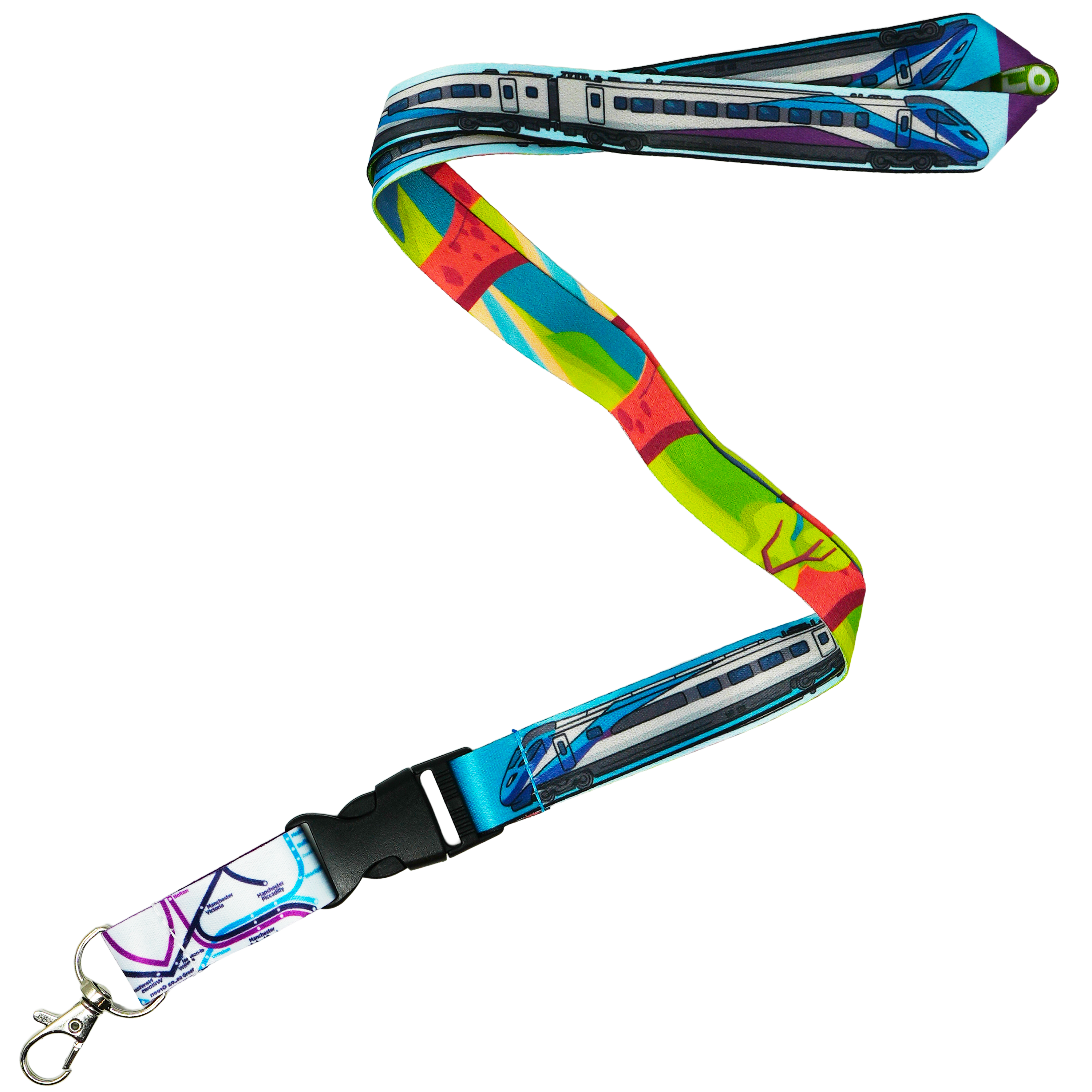 British Trains Trans Pennine Rail Flag Lanyard Main image