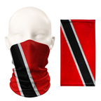 Snood con la bandera de Trinidad y Tobago – Mascarilla transpirable para el cuello