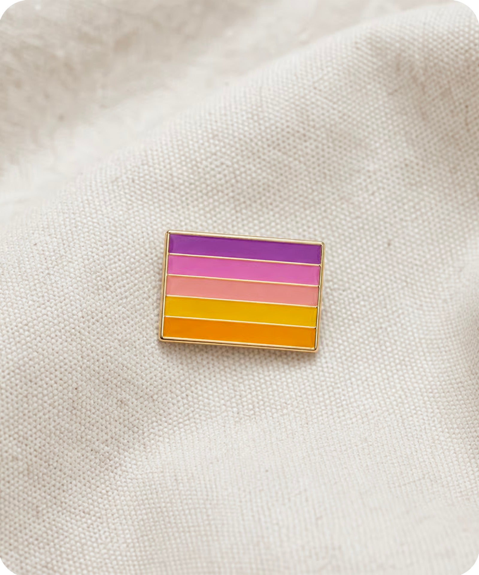 Trixic Pride Flag Enamel Pin Badge
