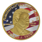 Donald J. Trump Gold Commemorative Coin – “President of the United States”
