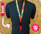 Tunisia National Flag Lanyard