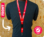 Tunisia National Flag Lanyard