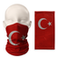 Bufanda tubular con la bandera de Turquía - Mascarilla transpirable para cuello y cara