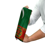 Capucha de la bandera de Turkmenistán – Mascarilla transpirable para el cuello/cubrecara