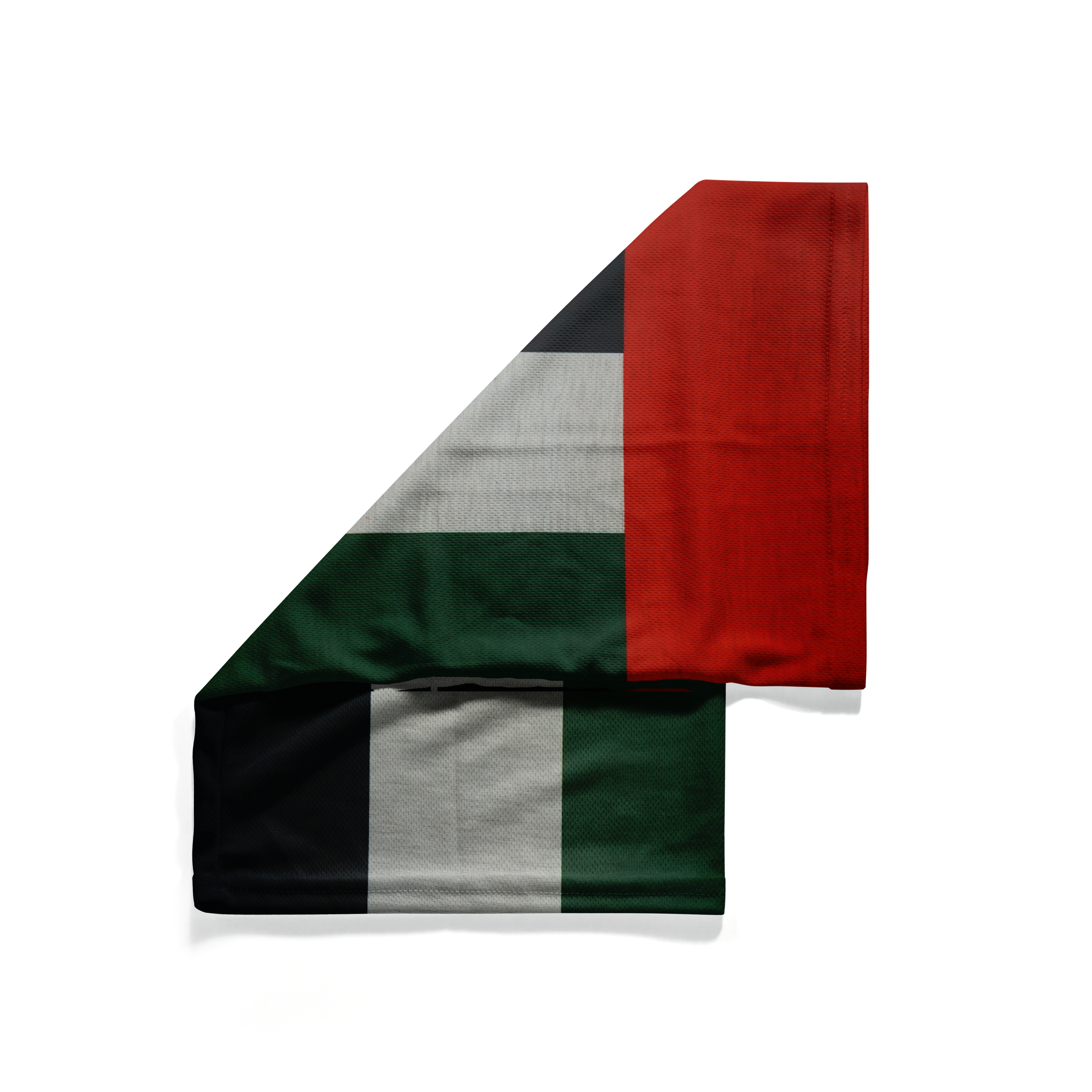 Bufanda/Braga de cuello con la bandera de los Emiratos Árabes Unidos – Mascarilla transpirable para el cuello/cubrecara