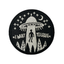 UFO Saucer Embroidery Patch (7.5cm)