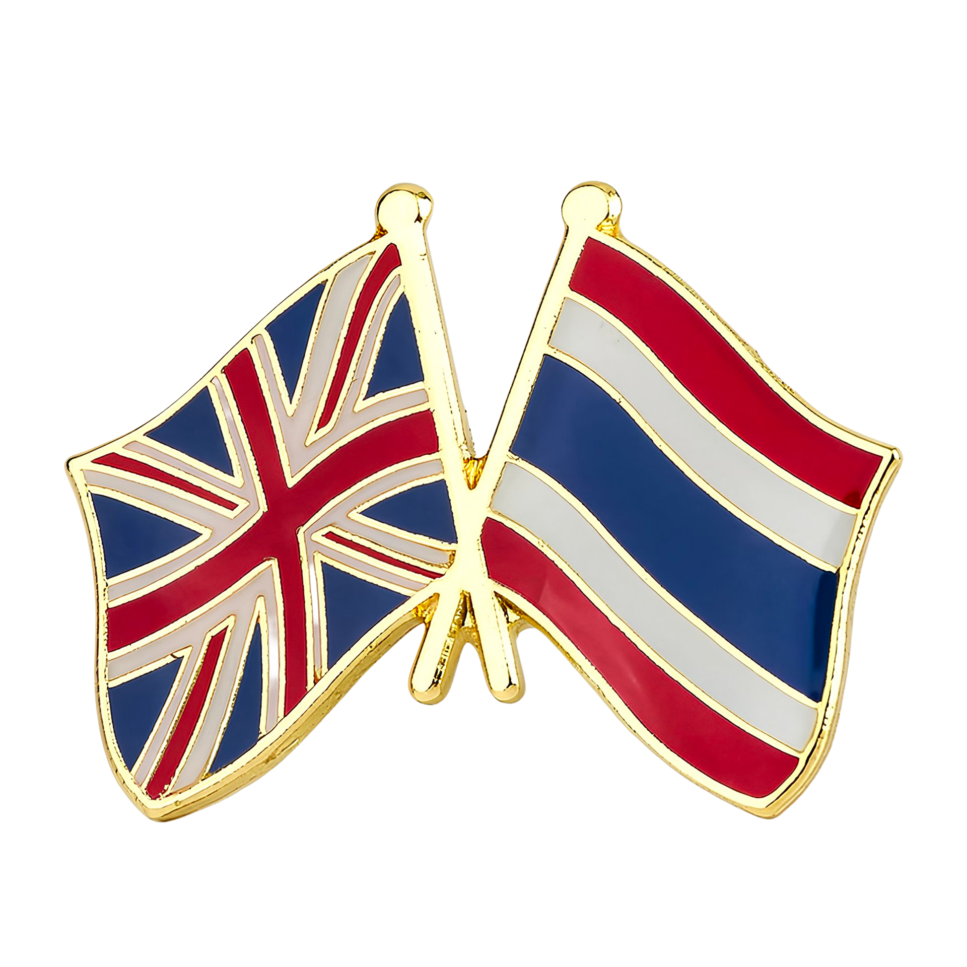 Pin de amistad entre el Reino Unido y Tailandia Imagen principal del producto