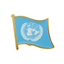 United Nations Flag Pin Badge