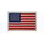 United States of America USA Rectangle Embroidery Patch (8.5 x 5.5cm)