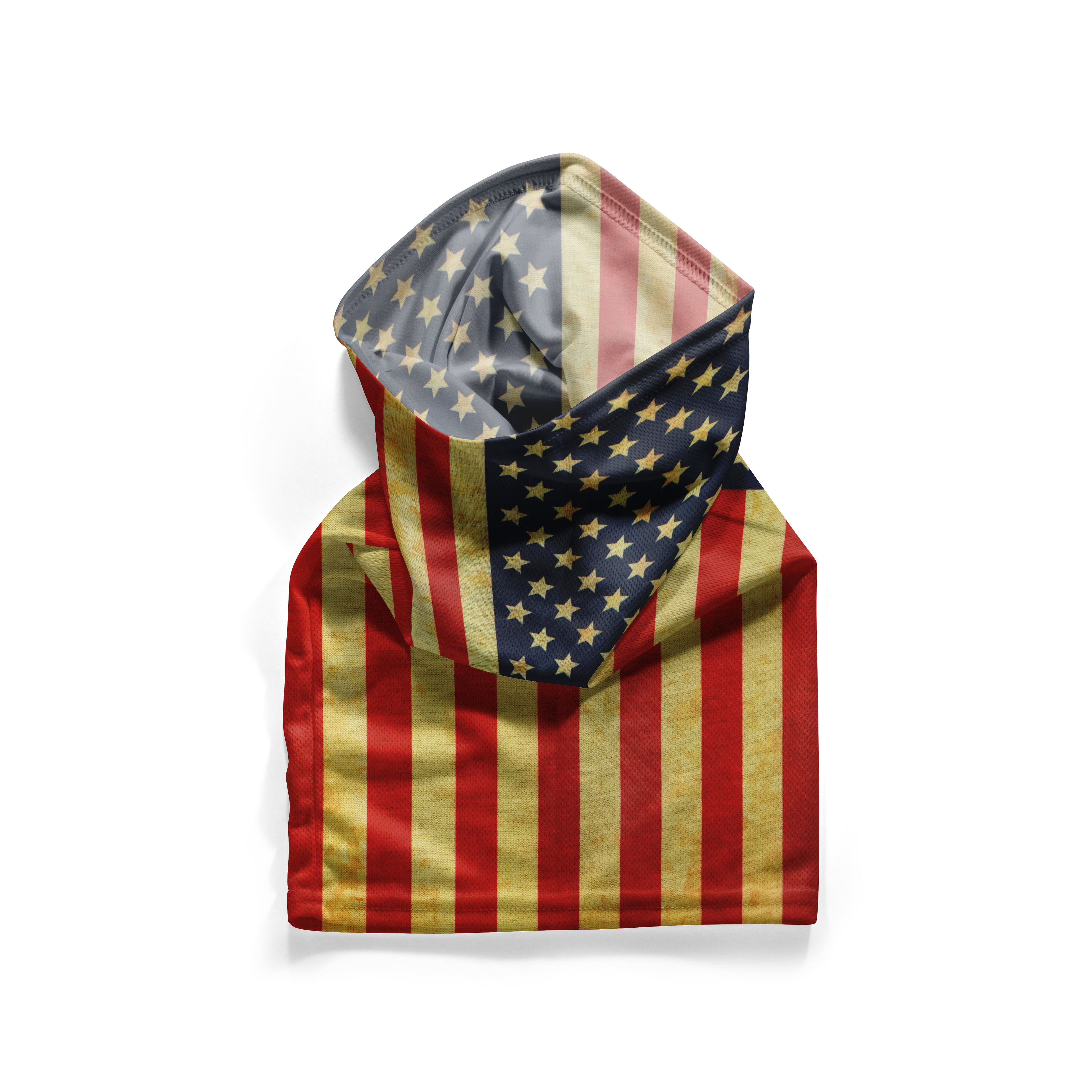Snood con la bandera de los Estados Unidos de América – Mascarilla transpirable para cuello