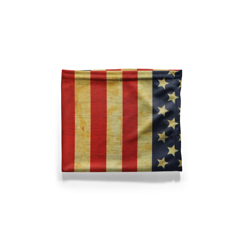 Snood con la bandera de los Estados Unidos de América – Mascarilla transpirable para cuello