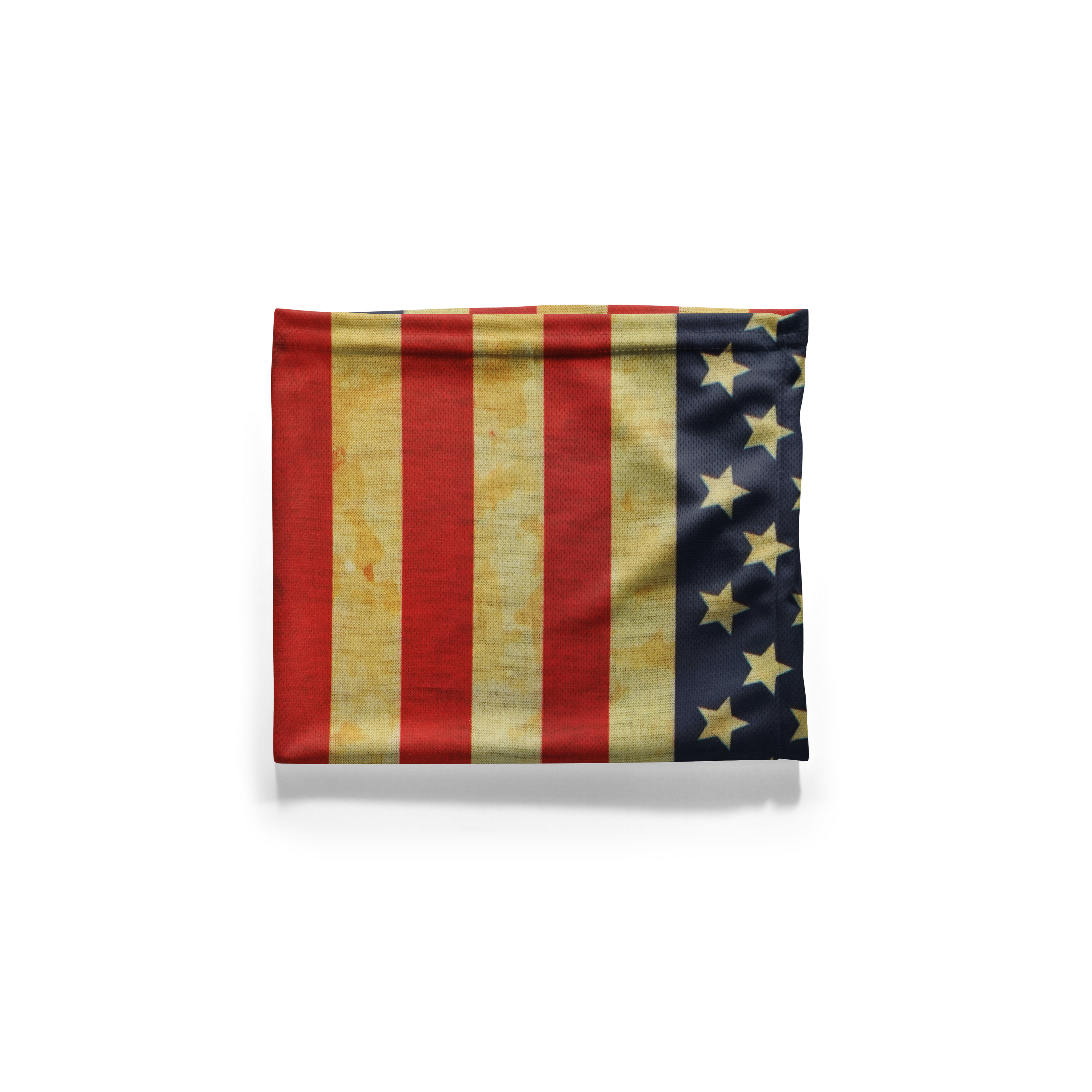 Snood con la bandera de los Estados Unidos de América – Mascarilla transpirable para cuello