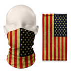 Snood con la bandera de los Estados Unidos de América – Mascarilla transpirable para cuello