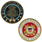 U.S. Coast Guard Commemorative Coin – Hero’s Valor Prayer Edition