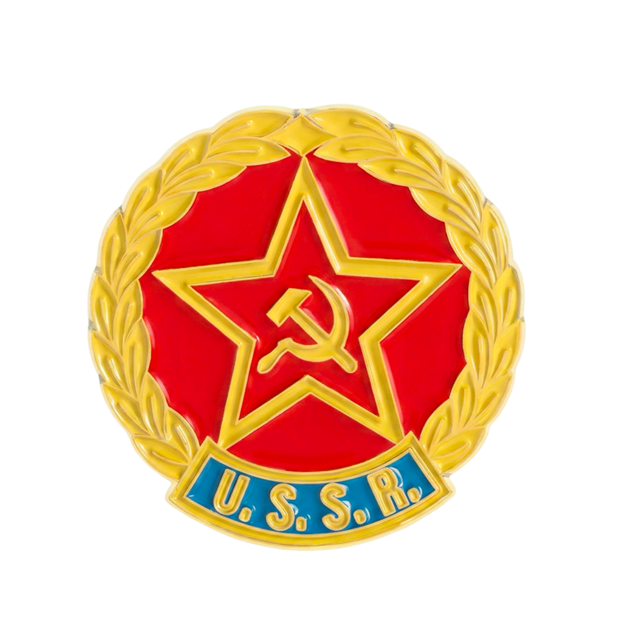 USSR Soviet Union Enamel Lapel Pin Badge Imagen principal del producto