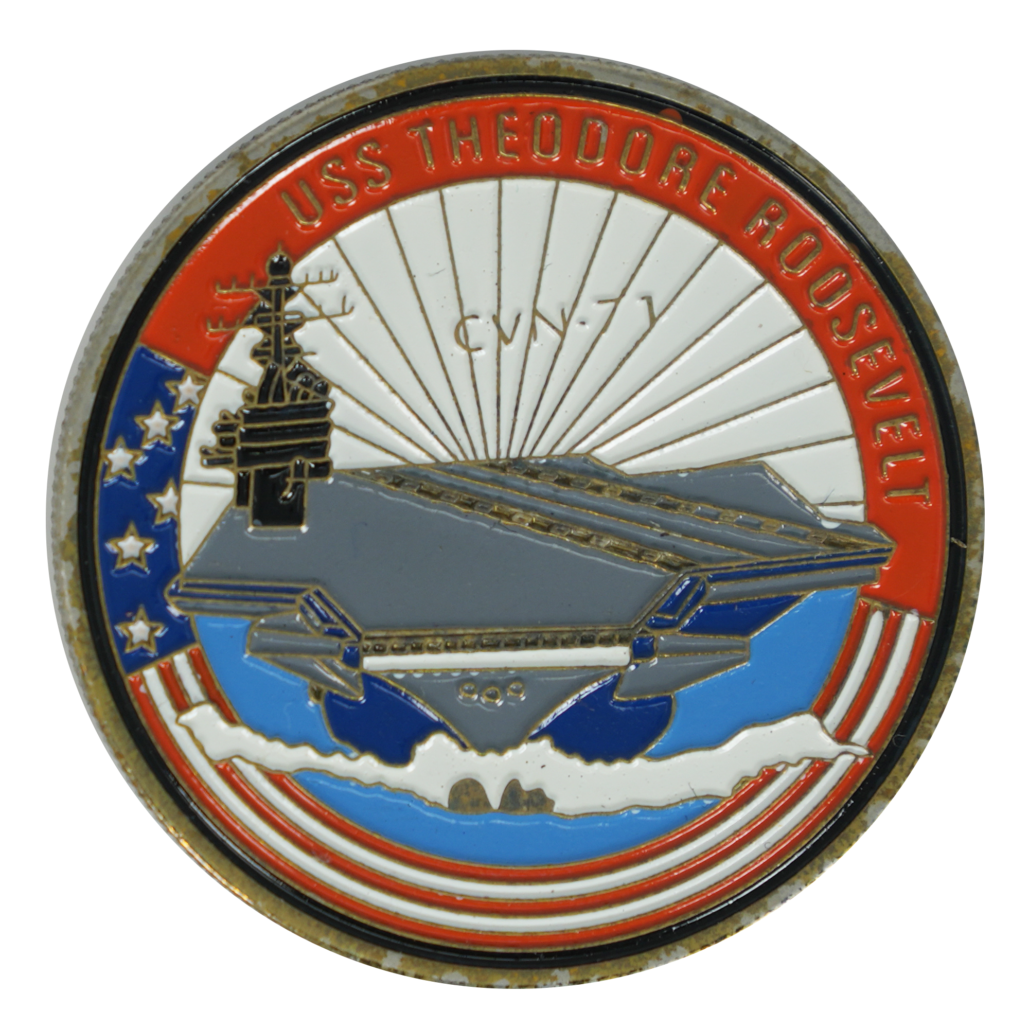 USS Theodore Roosevelt (CVN-71) Challenge Coin