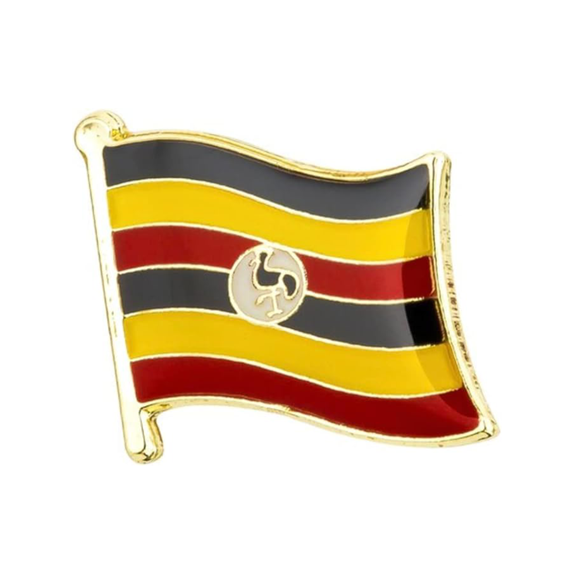 Pin con la bandera de Uganda  Imagen principal del producto