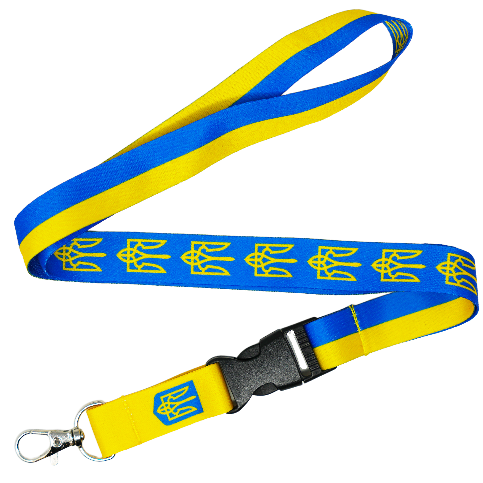 Ukraine Trident Flag Lanyard Main image