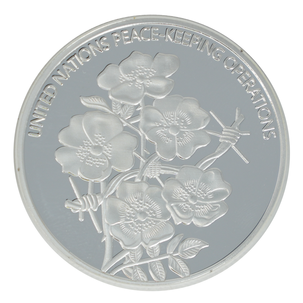 United Nations Peacekeeping Operations Commemorative Coin – Silver Edition