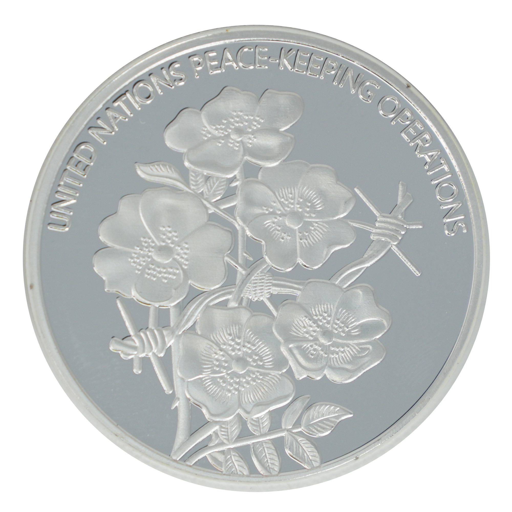 United Nations Peacekeeping Operations Commemorative Coin – Silver Edition