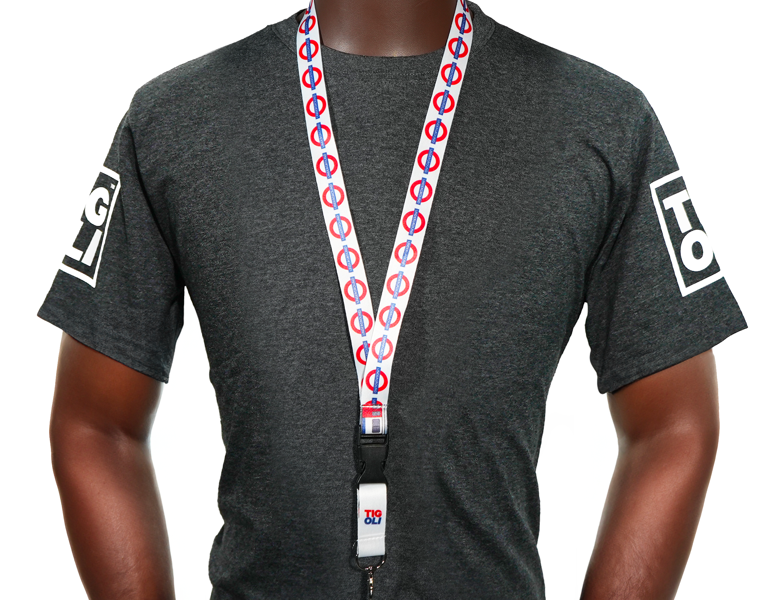 London Underground Lanyard – Tube Train & Roundel Design