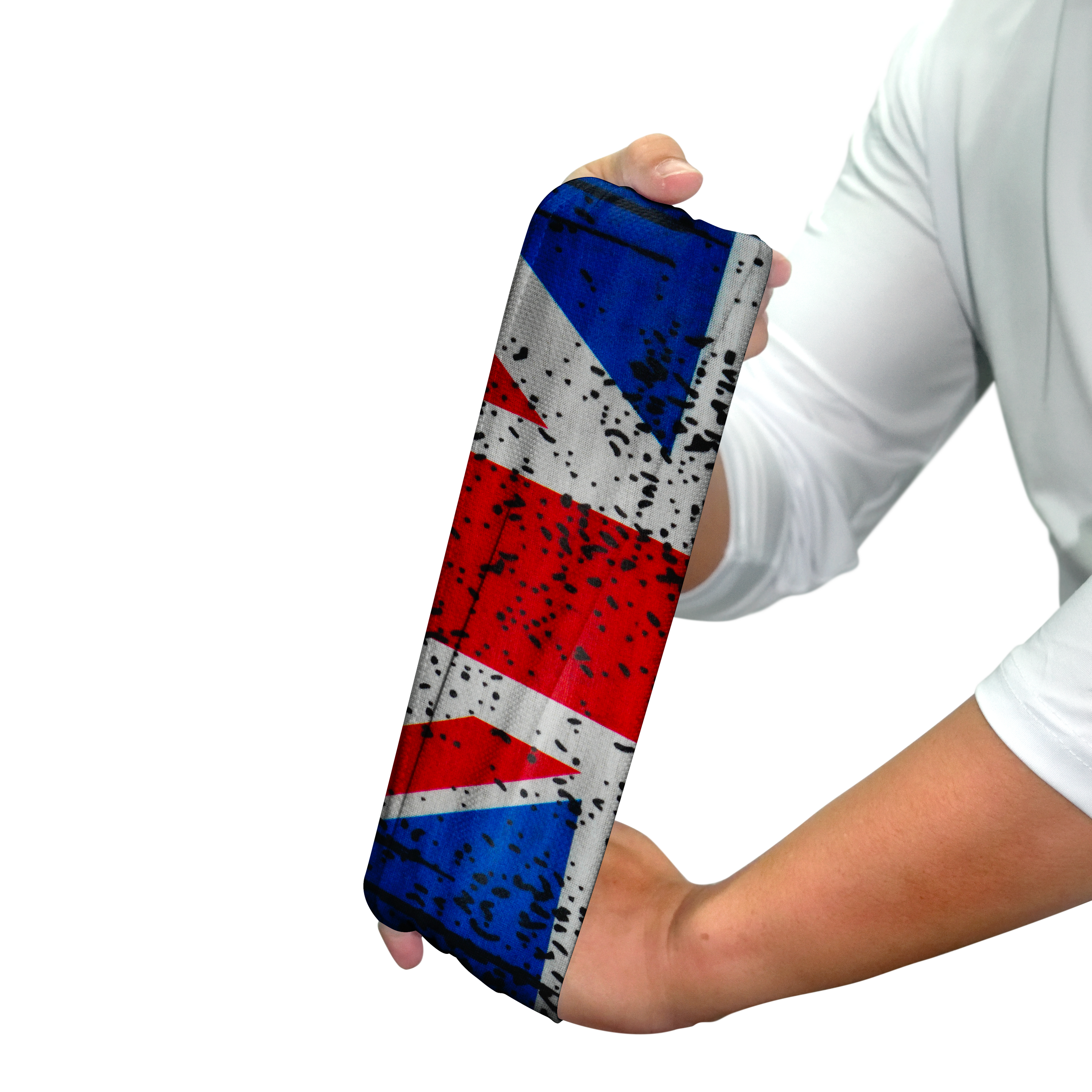 Mascarilla Union Jack con calavera - Braga de cuello transpirable para la cara