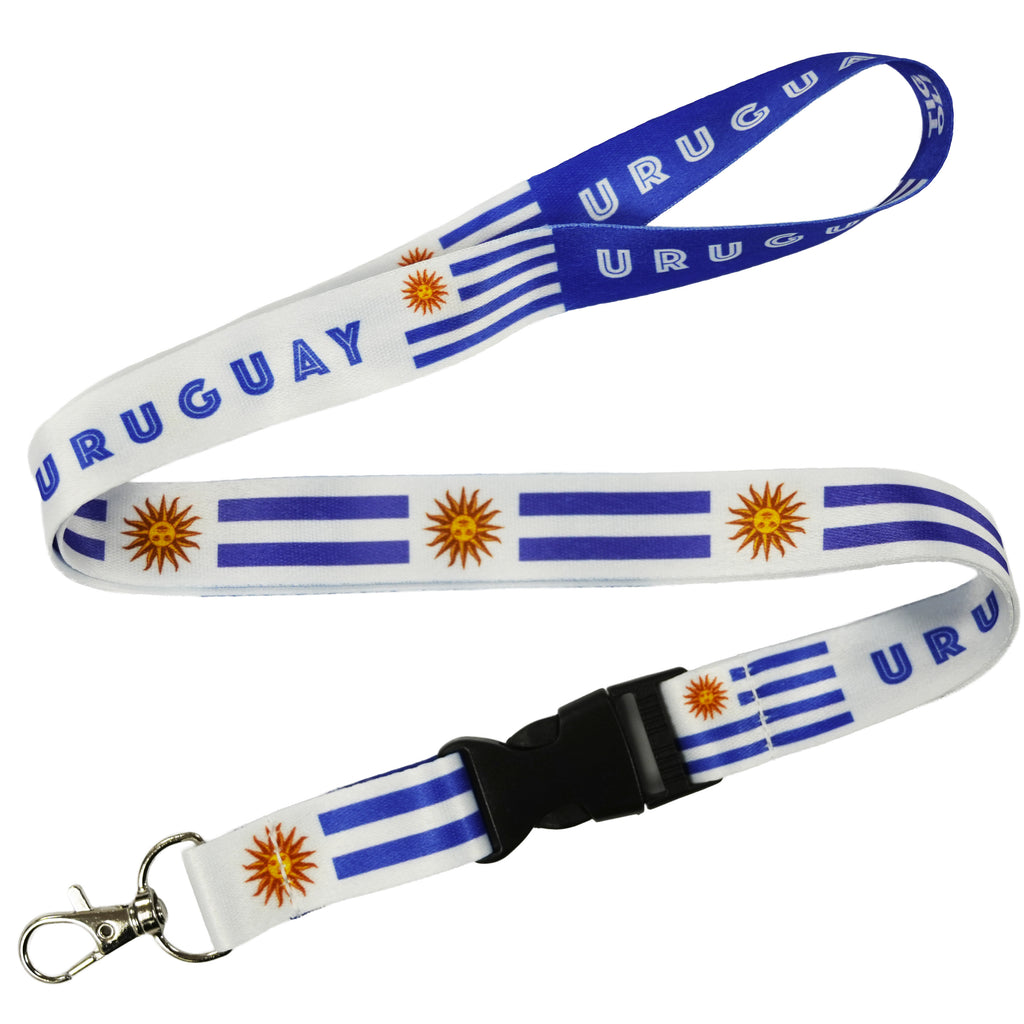 Uruguay National Flag Lanyard
