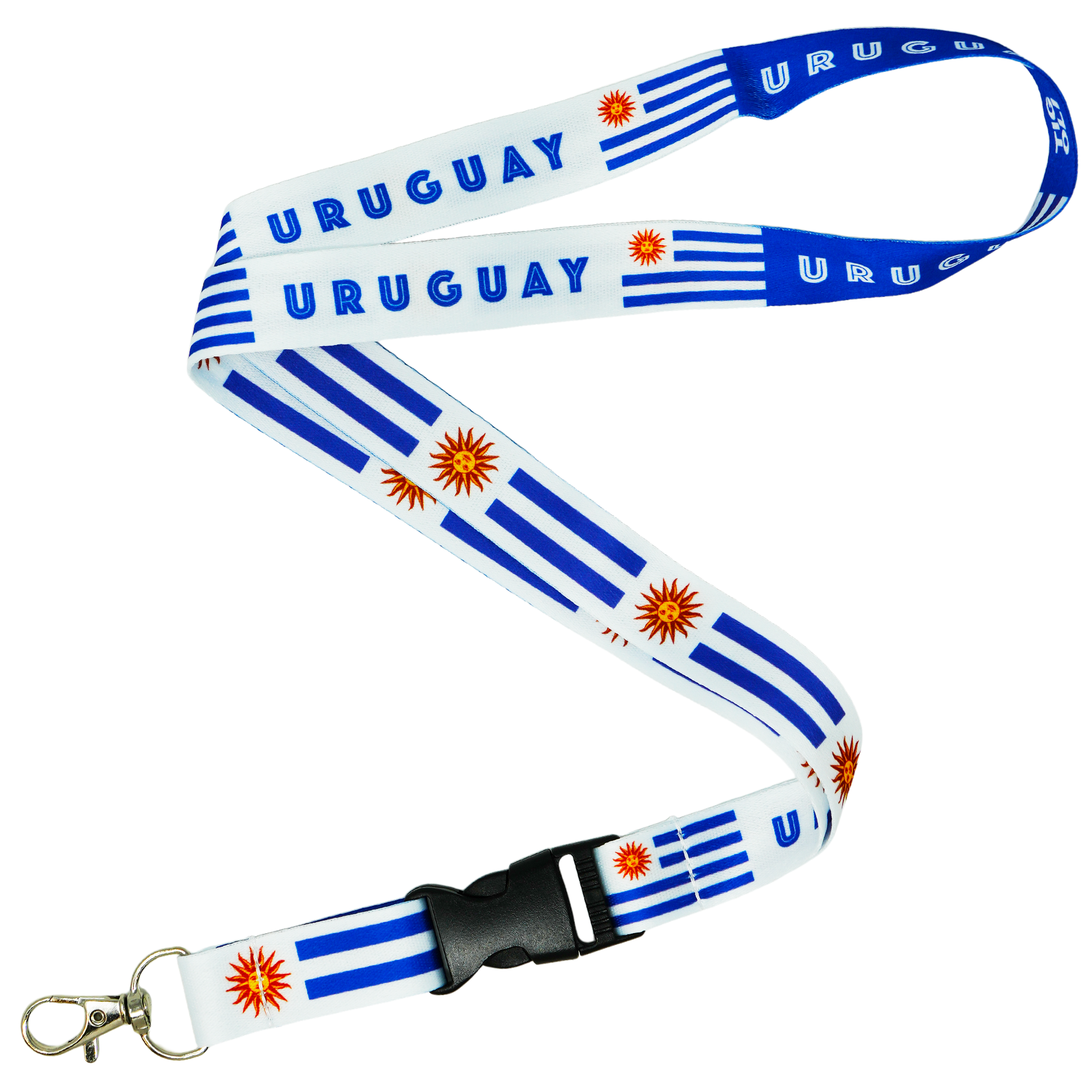Uruguay National Flag Lanyard Imagen principal del producto