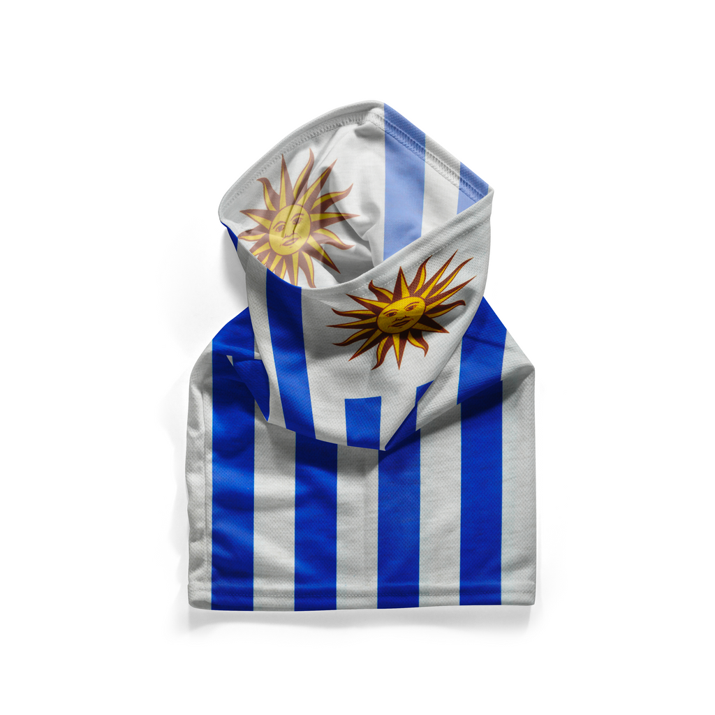 Uruguay Bandana de la Bandera – Mascarilla Transpirable Cubrecuello Cubre Cara