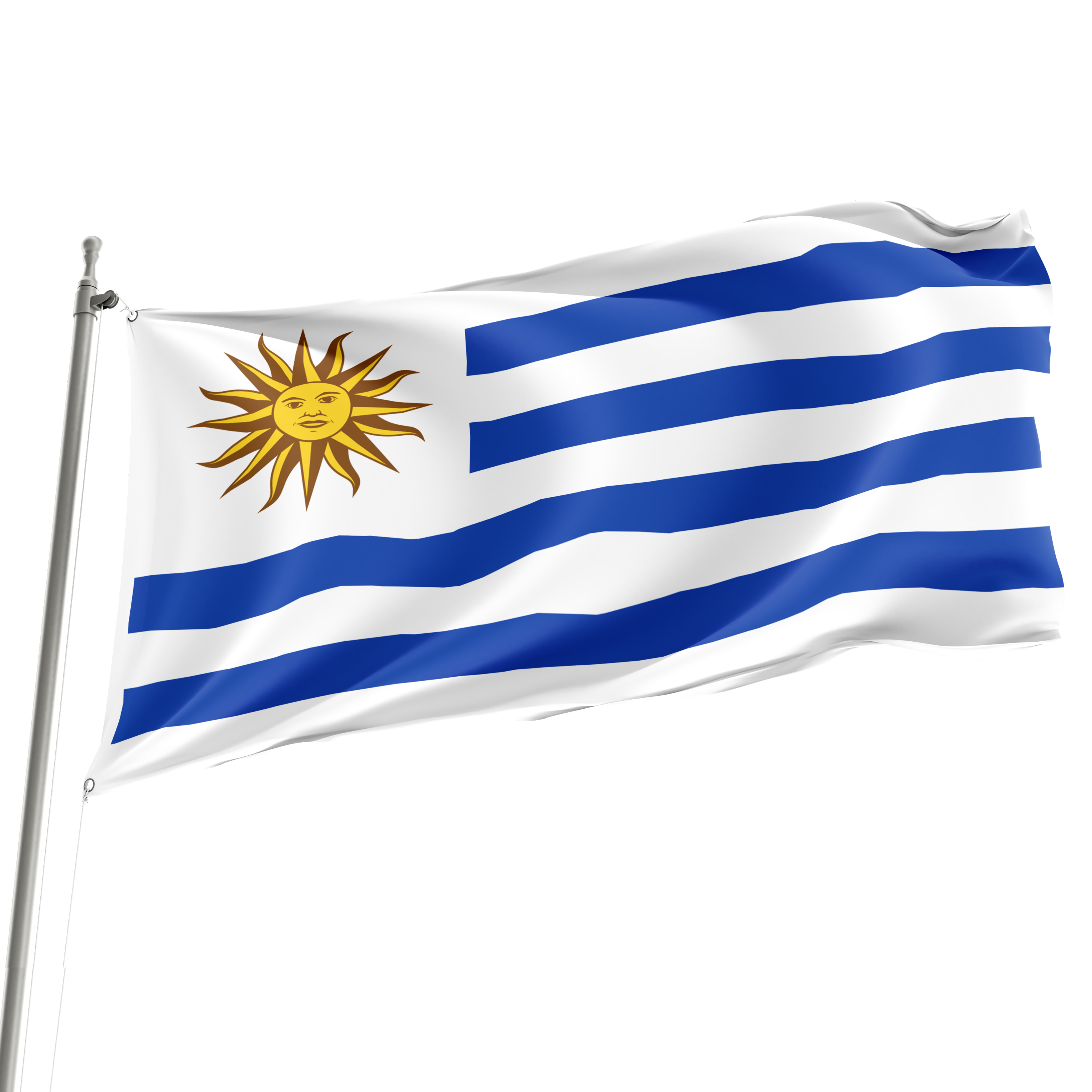 Bandera de Uruguay de 3' x 5' Imagen principal del producto