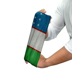 Snood de la bandera de Uzbekistán – Cubre cuello y rostro transpirable
