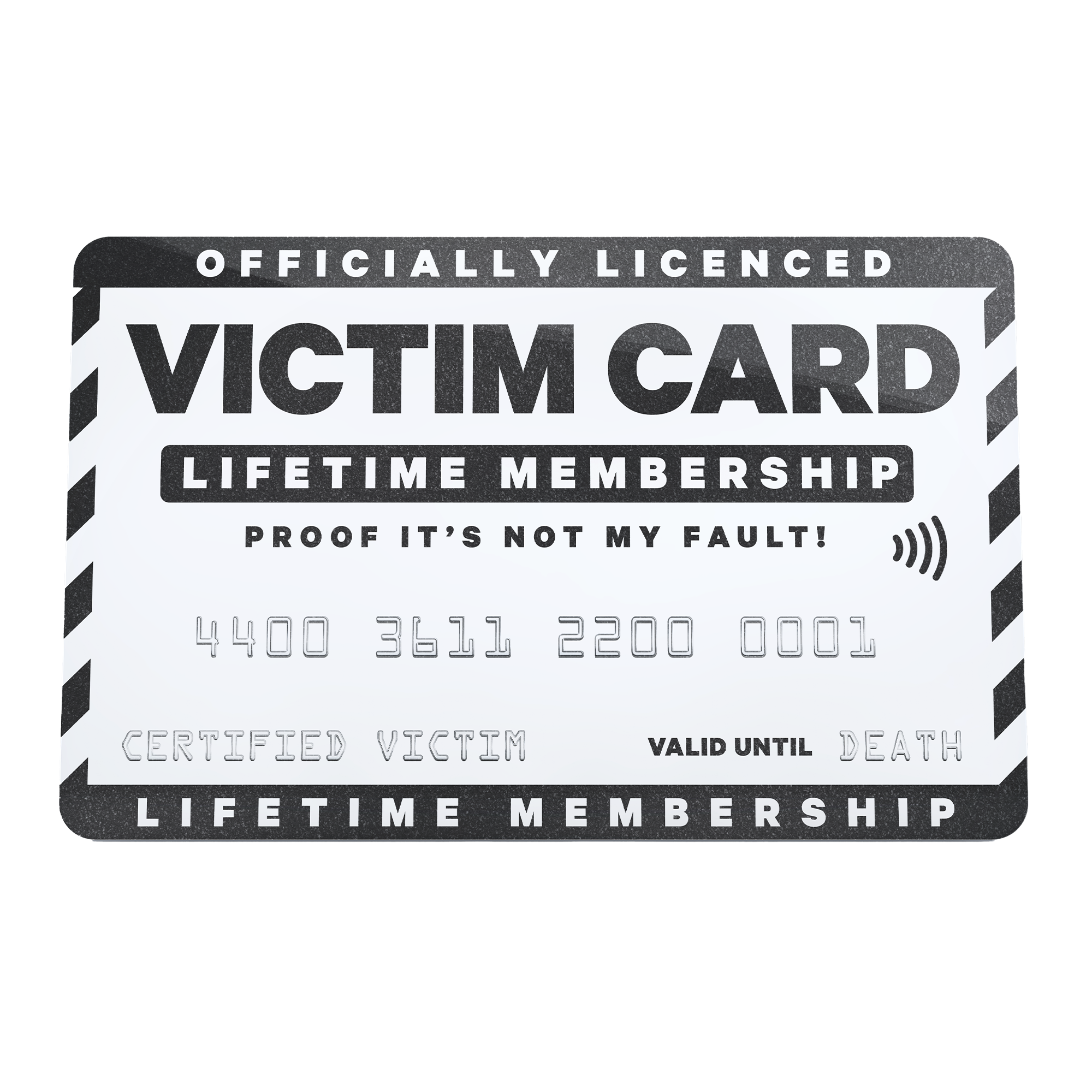 Tarjeta de miembro de la víctima Imagen principal del producto