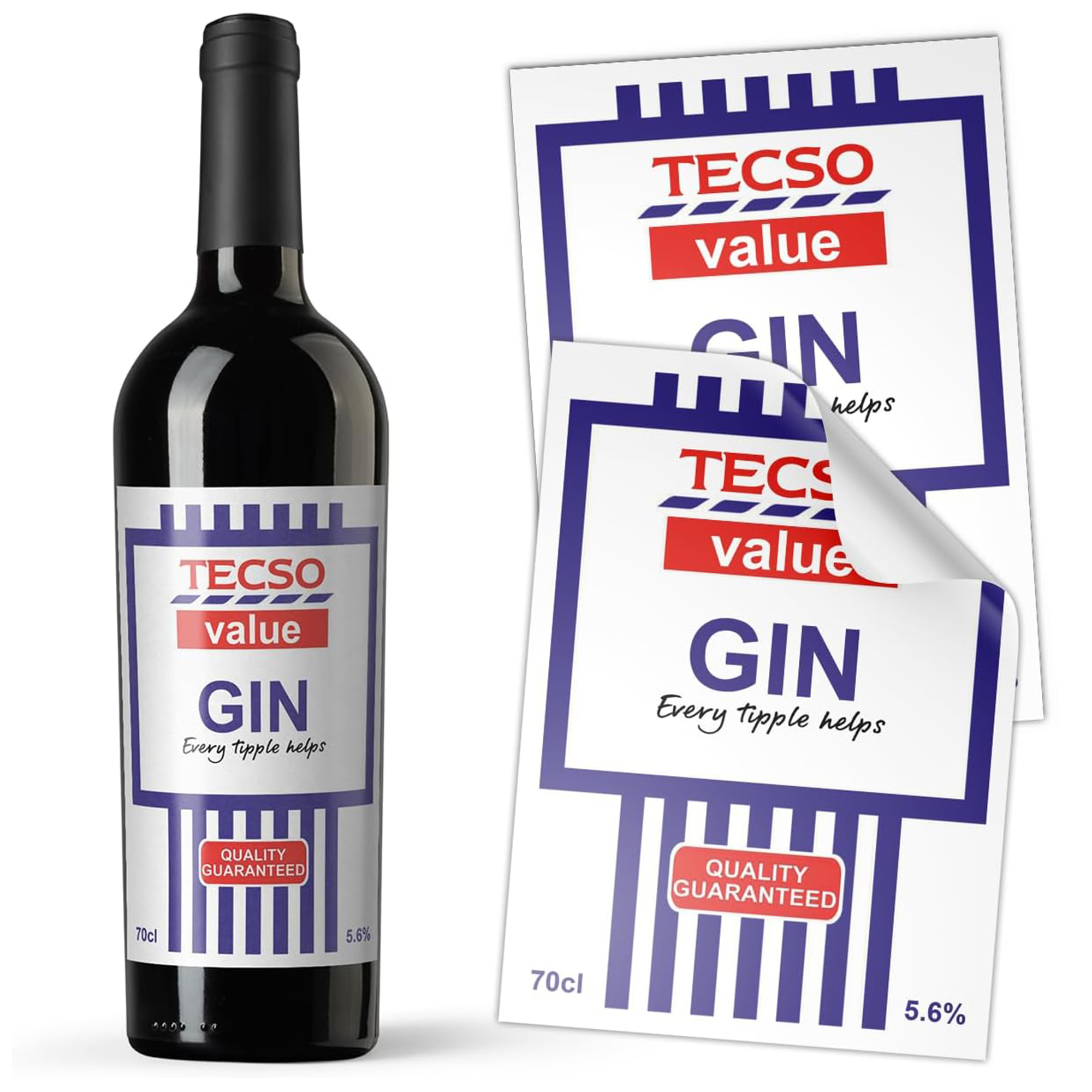 Ginebra económica de supermercado Imagen principal del producto