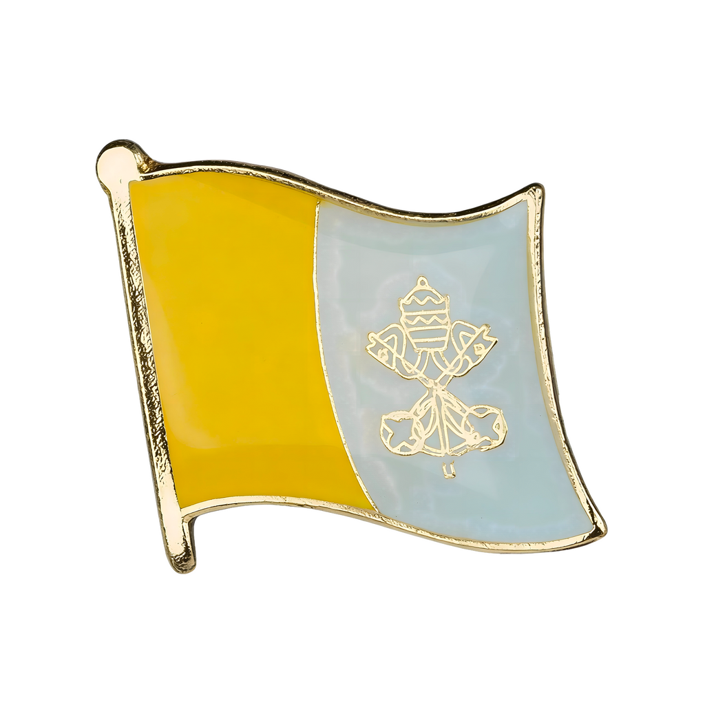 Vatican City Flag Pin Badge