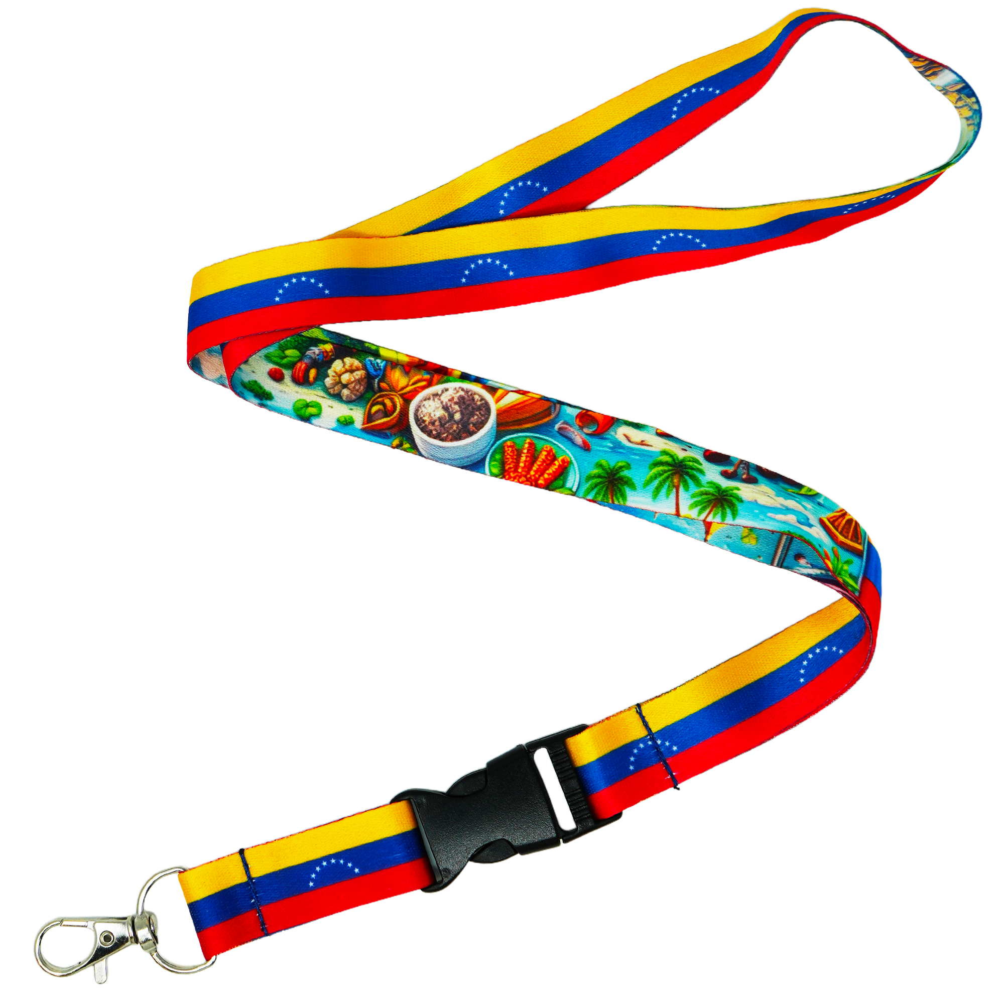 Venezuela National Flag Lanyard Imagen principal del producto