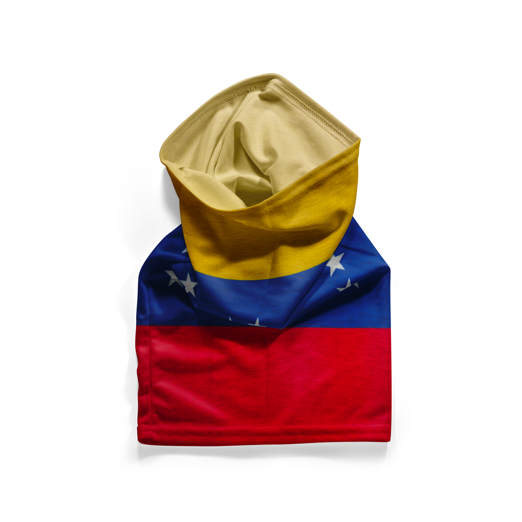 Snood de la bandera de Venezuela – Mascarilla transpirable, cubrecuellos, cubrebocas