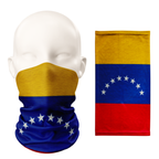 Snood de la bandera de Venezuela – Mascarilla transpirable, cubrecuellos, cubrebocas