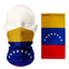 Snood de la bandera de Venezuela – Mascarilla transpirable, cubrecuellos, cubrebocas